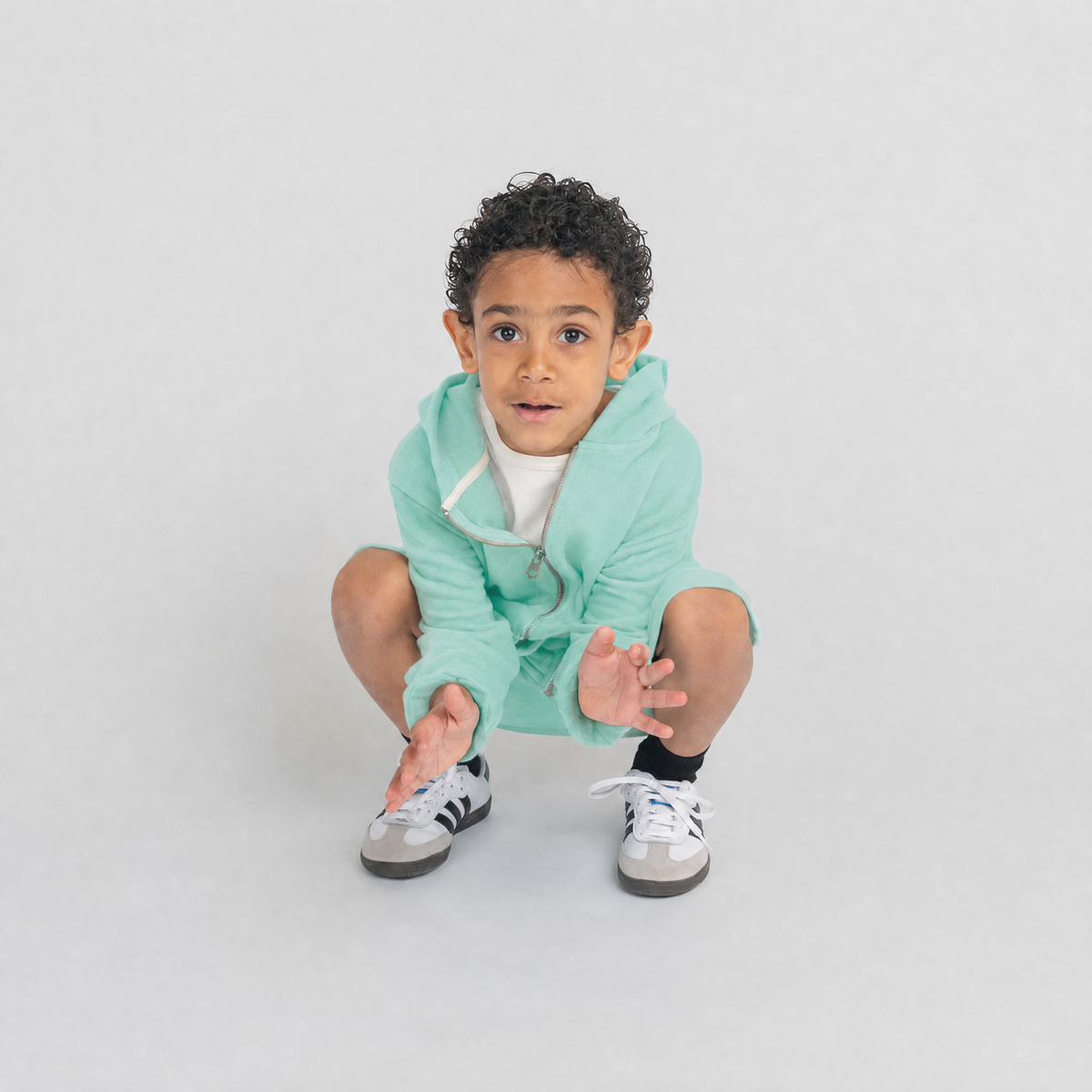 100% Organic Cotton Kids Zip Hoodie (1-14y) | mini mioche