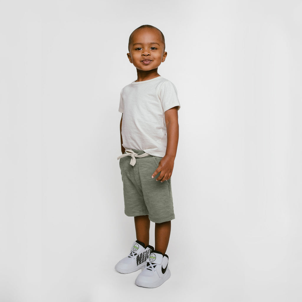 Mod Bermuda Shorts - Shorts - Thyme - 1/2 years - mini mioche