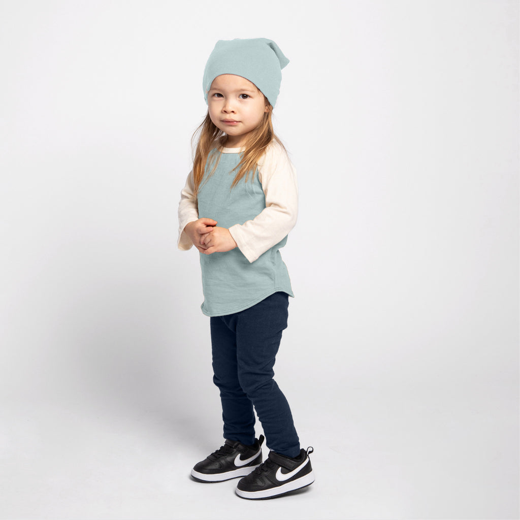 Ball Tee - Long Sleeve Tees - Sky - 3-6 months - mini mioche