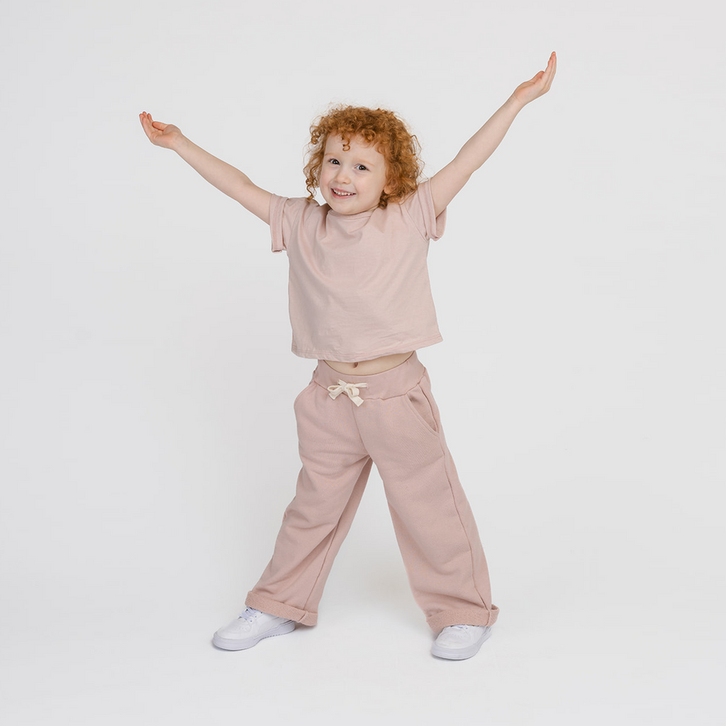100% Organic Cotton Kids Tee - Tshirts and Tops Made in Canada - Blossom - Toddlers, Kids and Teens - mini mioche