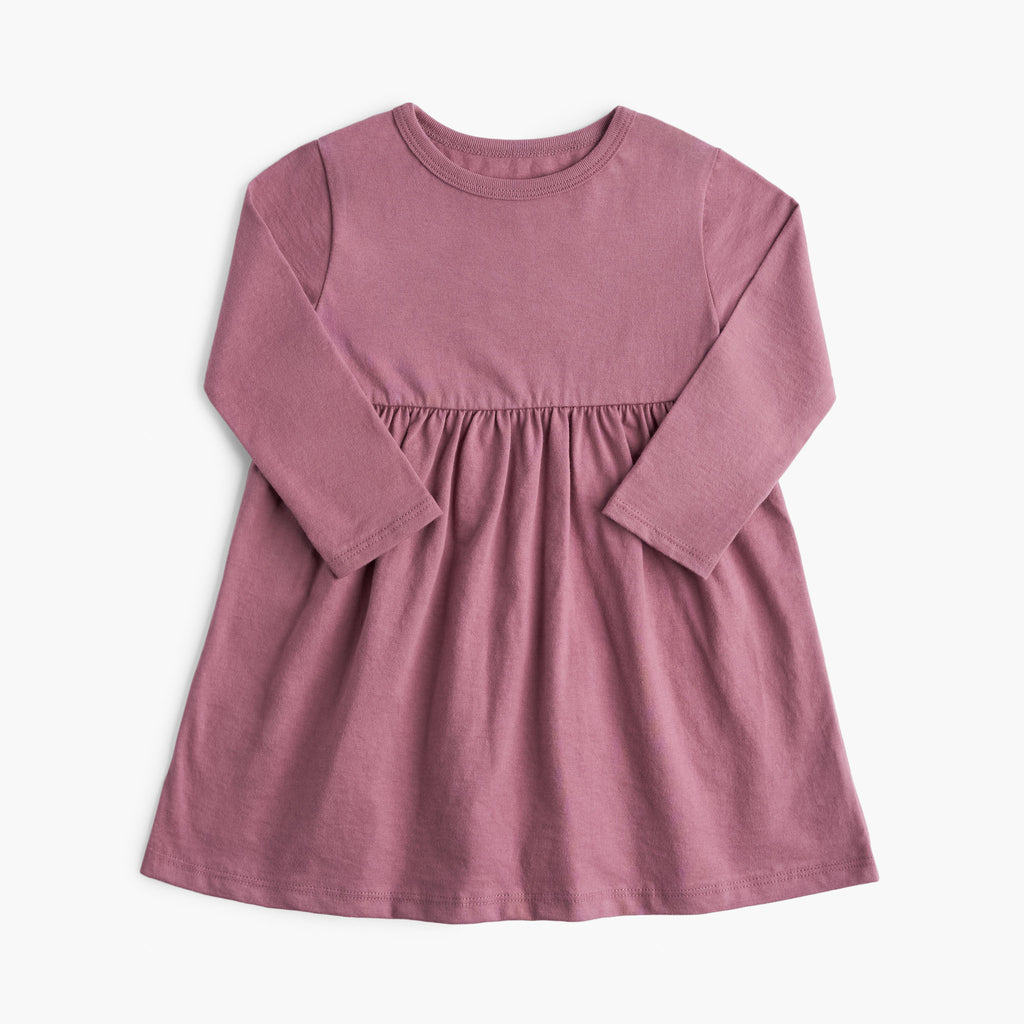 Cloud Empire Dress - Dresses - Boysenberry - 1/2 years - mini mioche