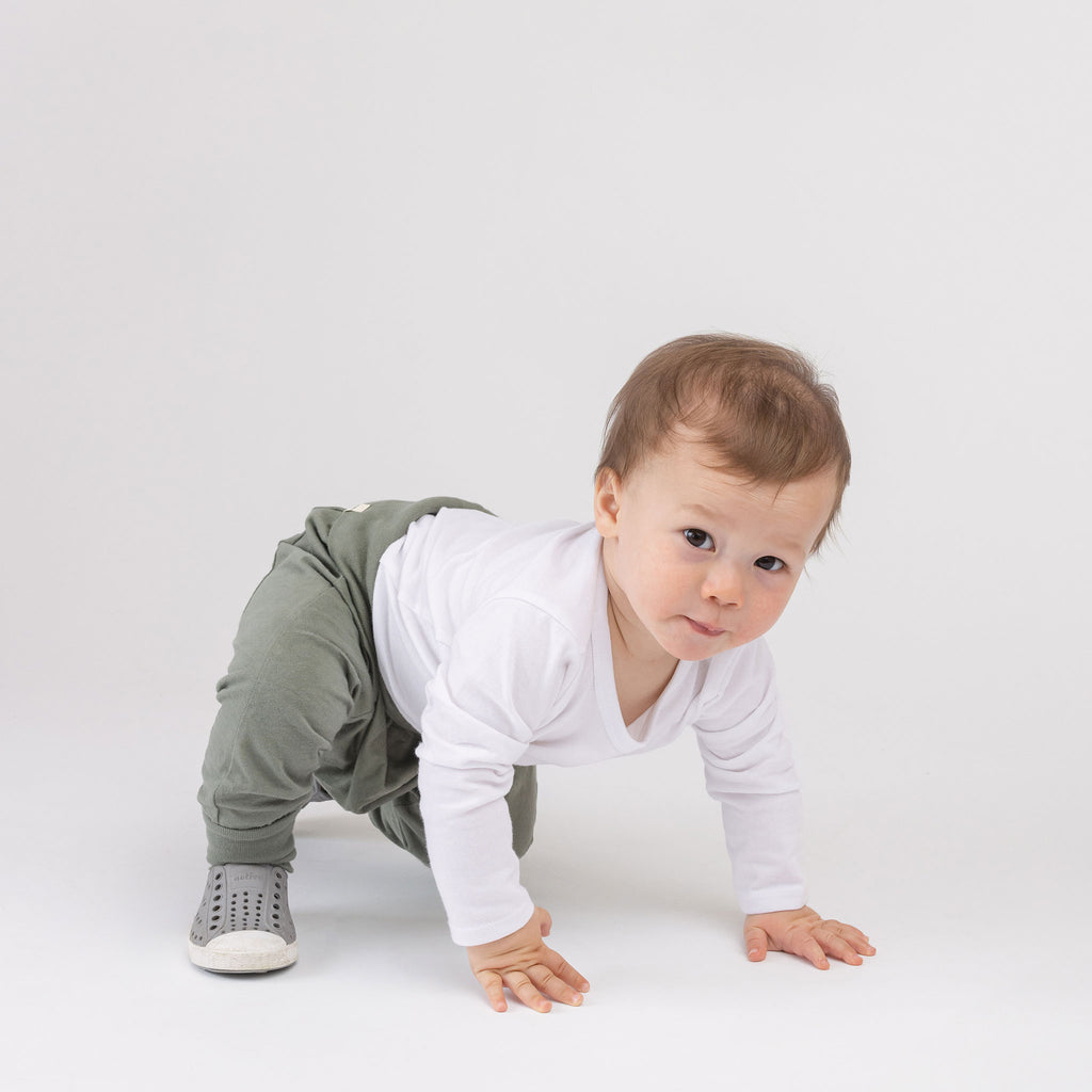 Cloud Long Sleeve Onesie - Onesies - White - 0-3 months - mini mioche