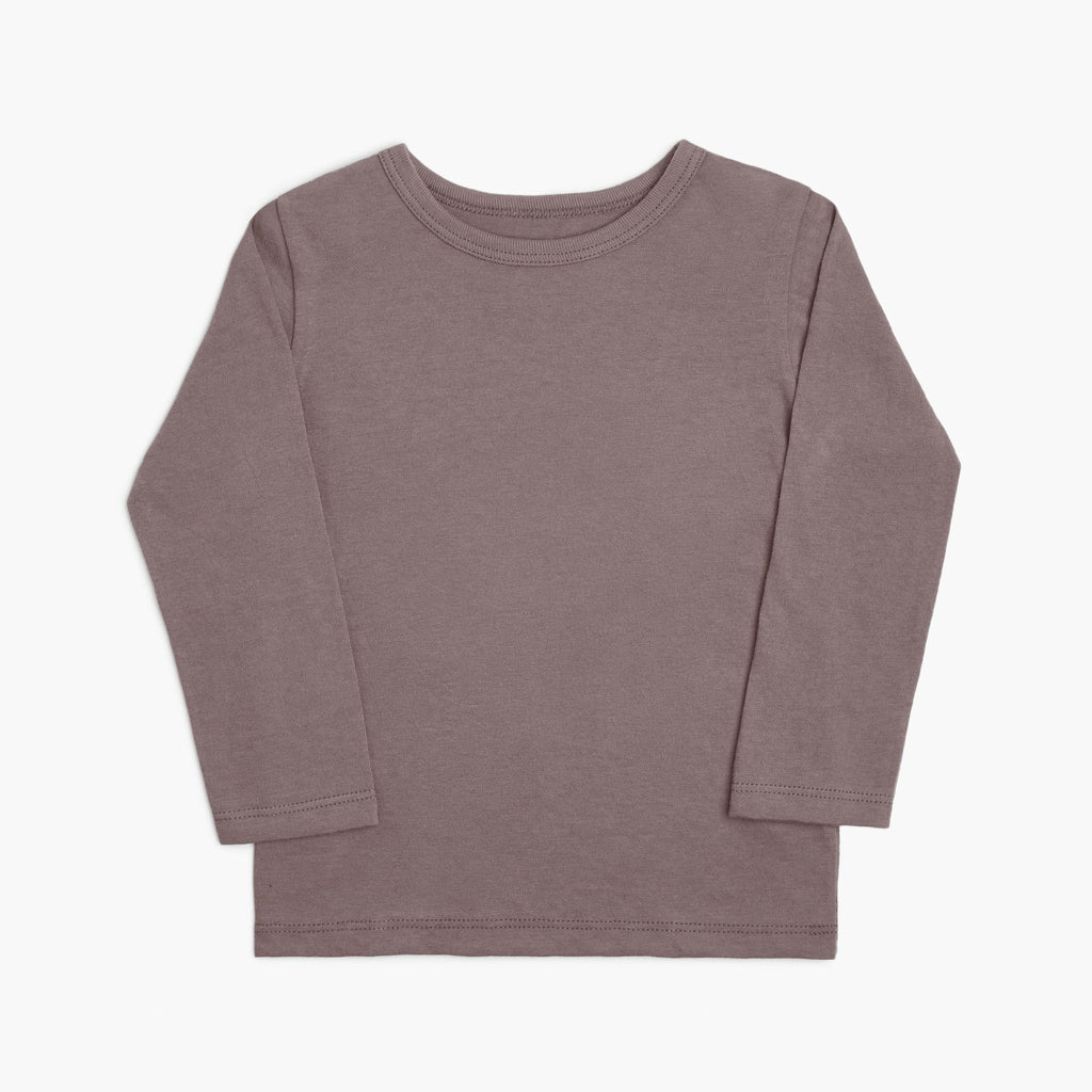 Cloud Long Sleeve Tee - Long Sleeve Tees - Taupe - 3-6 months - mini mioche