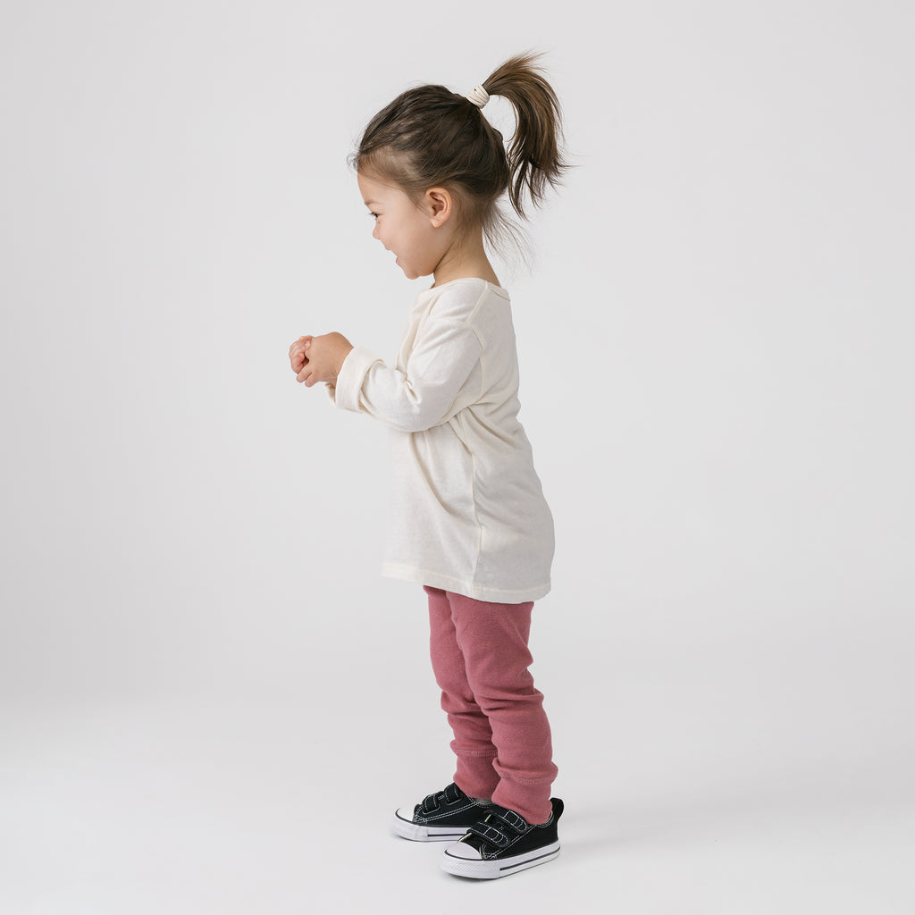 Cloud Long Sleeve Tee - Long Sleeve Tees - Natural - 1/2 years - mini mioche