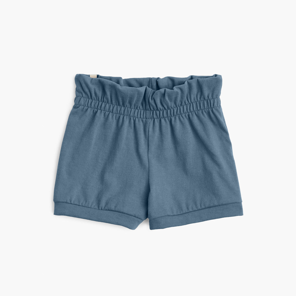 Cloud Paperbag Shorts - Shorts - River - 0-3 months - mini mioche