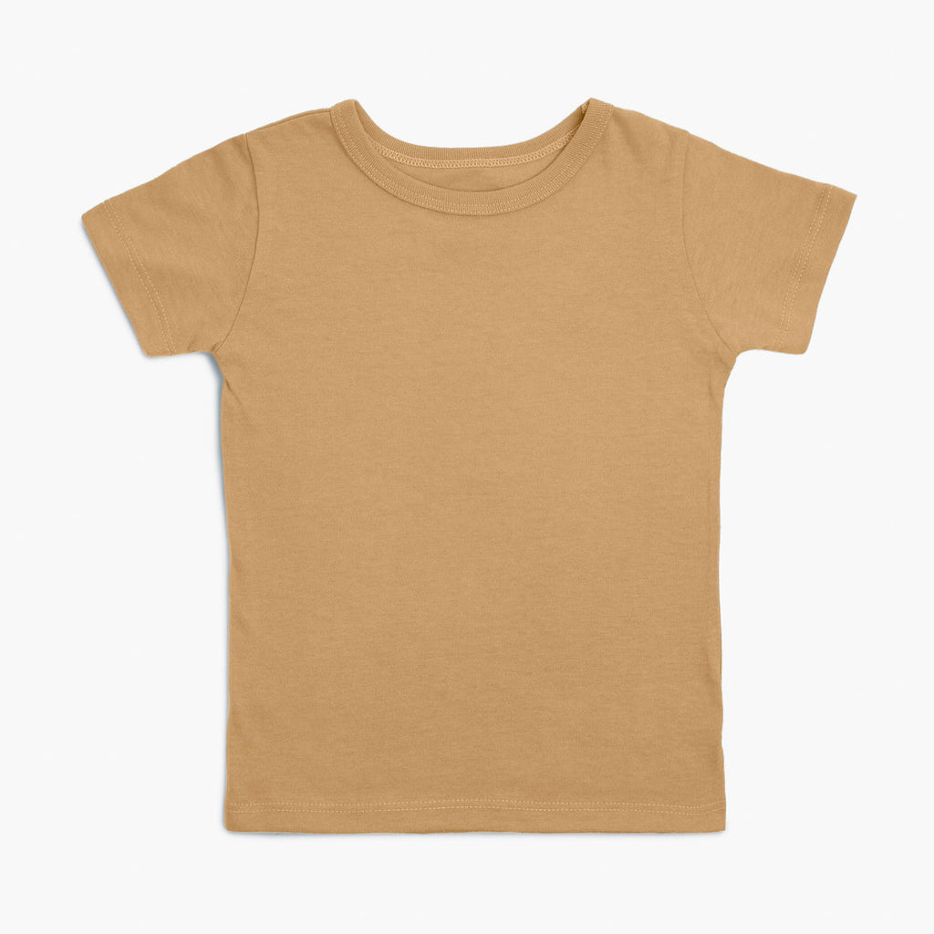 Cloud Short Sleeve Tee - 100% GOTS-Certified Organic Cotton Kids Tshirts - Honeycomb - Toddler Tweens and Teens - Made in Canada - mini mioche
