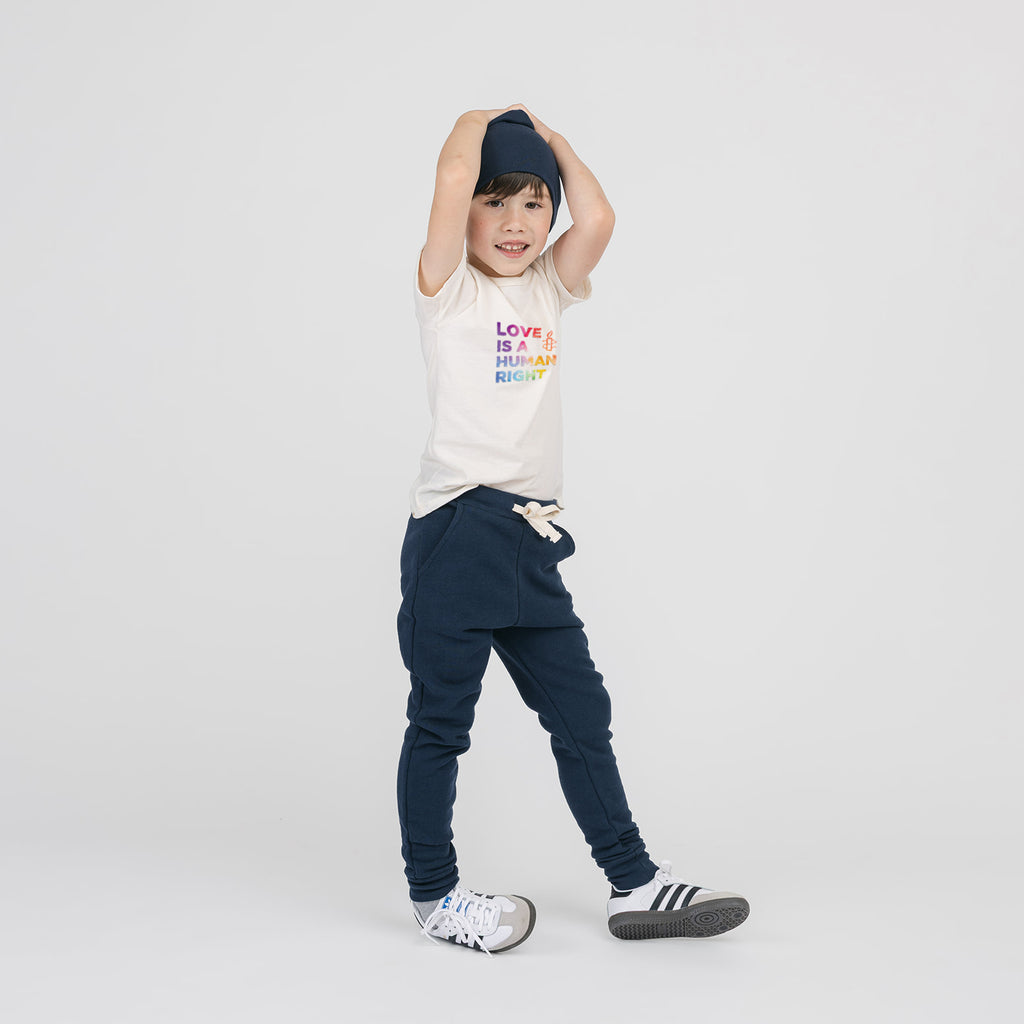 Cloud Short Sleeve Tee - Tees - Love is a Human Right - 0-3 months - mini mioche