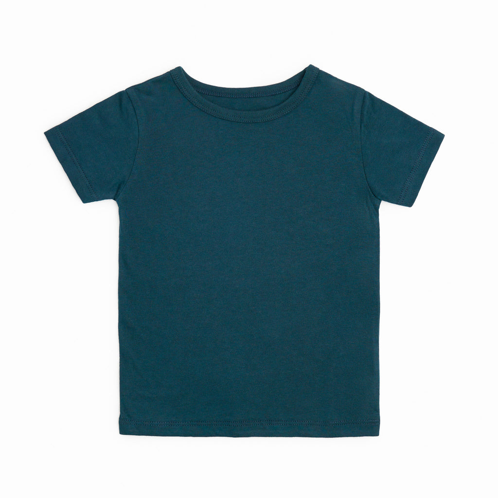 Cloud Short Sleeve Tee - Short Sleeve Tees - Juniper - 3-6 months - mini mioche