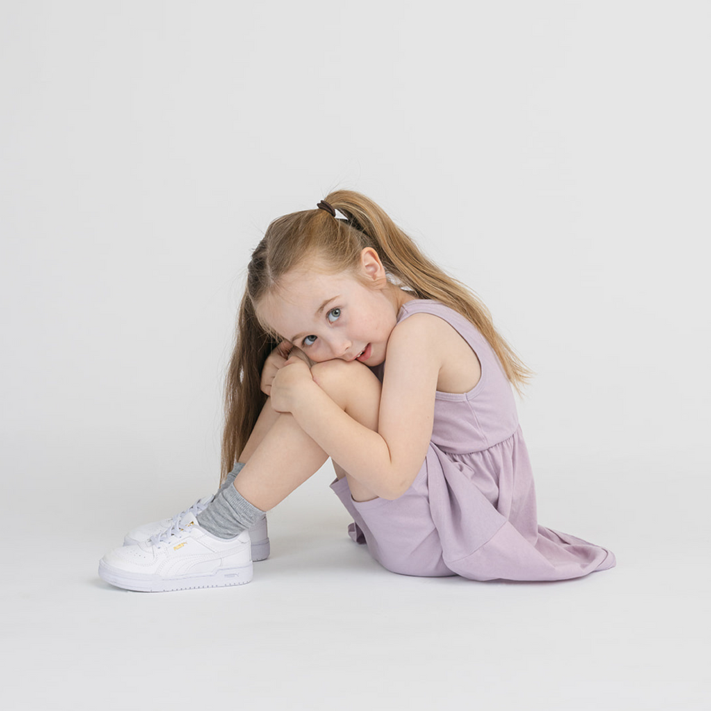 Cloud skater dress - Dresses - Lilac - 1-2 years - mini mioche