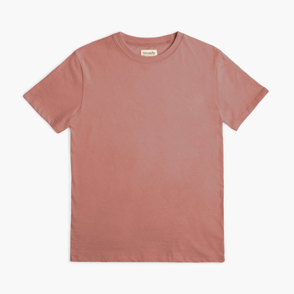 Unisex 100% GOTS Certified Organic Cotton Tshirt - Shirts and Tops - Clay Tee - Women and Men - Small to 2XL