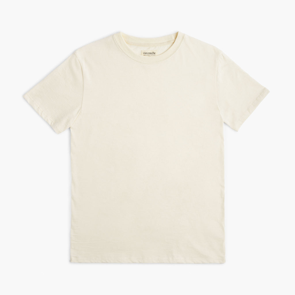 Unisex 100% GOTS Certified Organic Cotton Tshirt - Shirts and Tops - Natural Tee - Women and Men - Small to 2XL