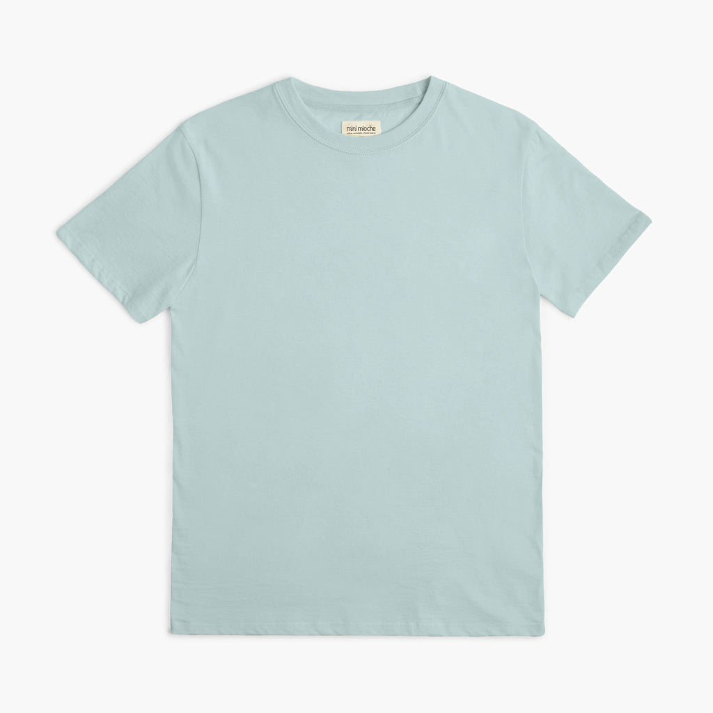 Unisex 100% GOTS Certified Organic Cotton Tshirt - Shirts and Tops - Sky Tee - Women and Men - Small to 2XL