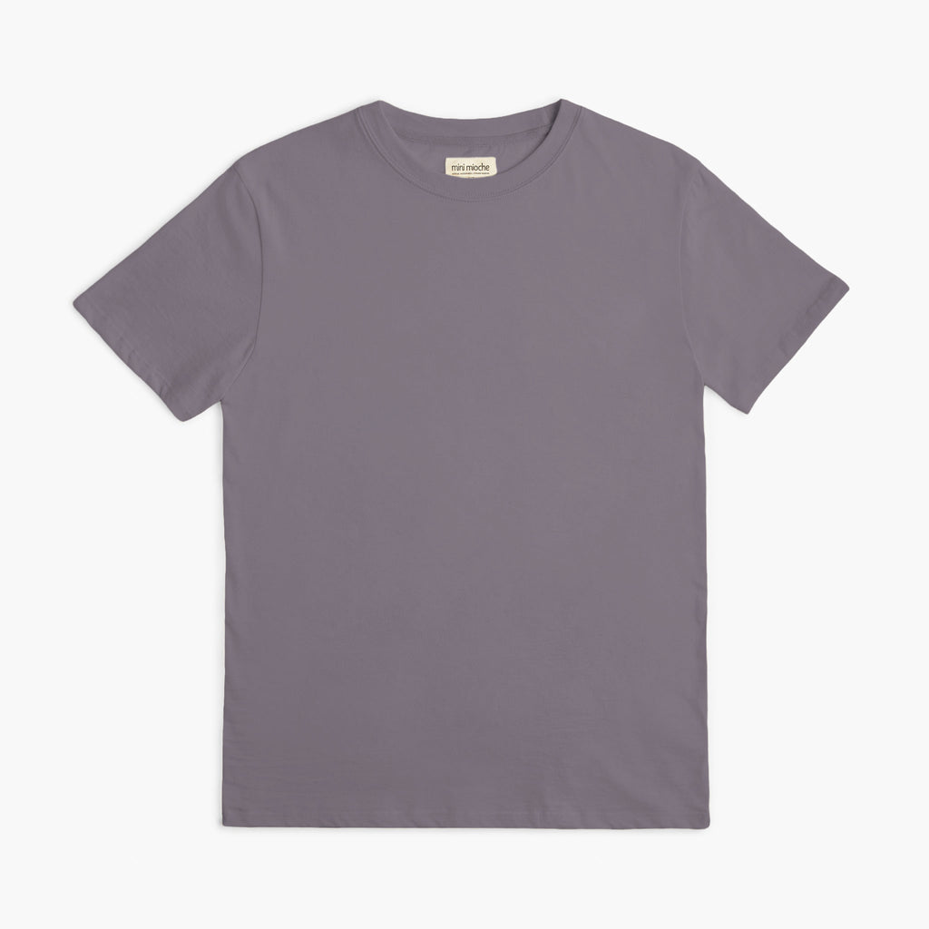 Unisex 100% GOTS Certified Organic Cotton Tshirt - Shirts and Tops - Vintage Plum Tee - Women and Men - Small to 2XL