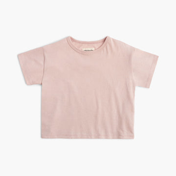 100% GOTS-Certified Organic Cotton Kids Tee - Cloud Slouchy Tee - Tshirts and Tops - Blossom - Baby and Toddler - mini mioche