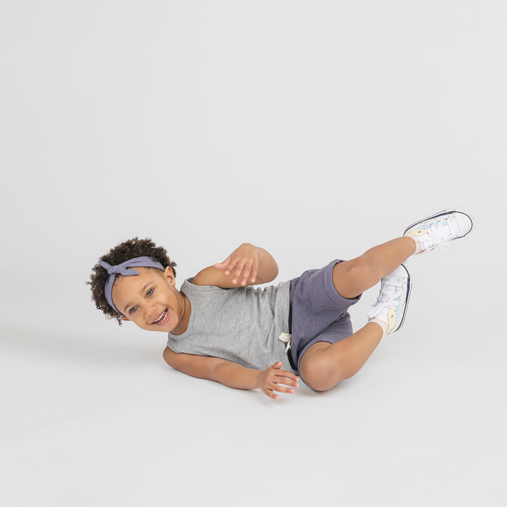 Cloud Tank - Tees - Heather Grey - 1/2 years - mini mioche