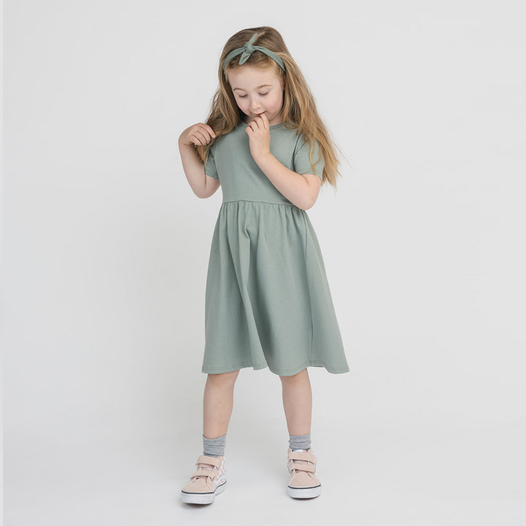 Cloud Twirl Dress - Dresses - Kiwi - 1/2 years - mini mioche