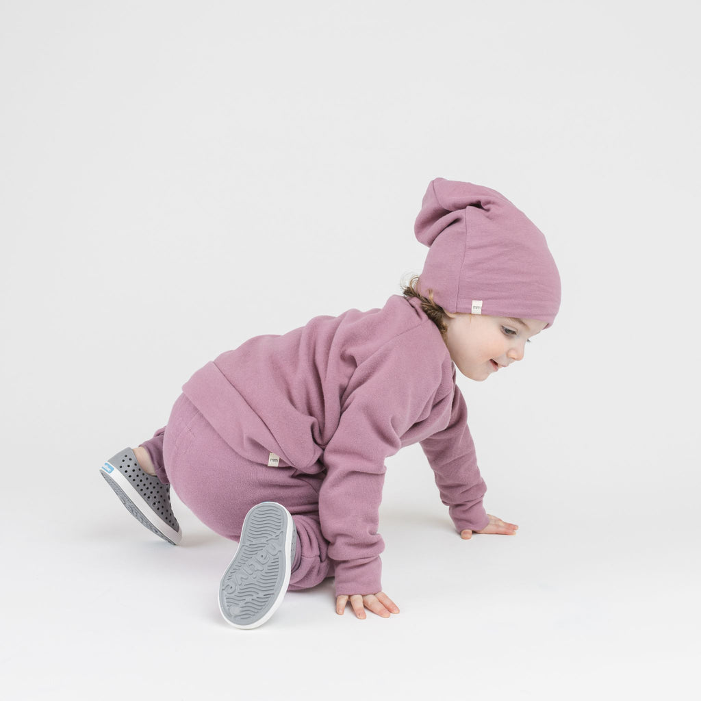 Cozy Crew Raglan - Sweatshirts - Boysenberry - 12-18 months - mini mioche