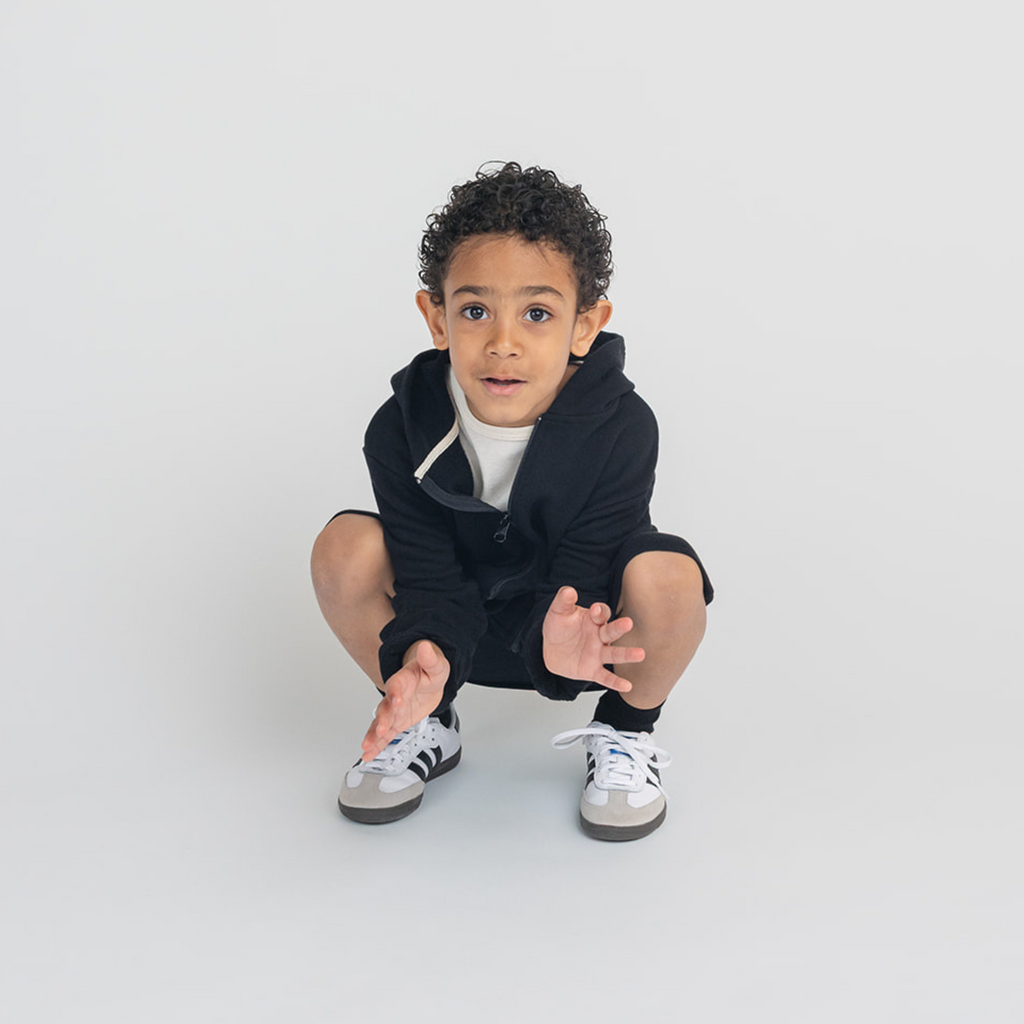 Cozy Hoodie - Hoodies - Black - 6-12 months - mini mioche