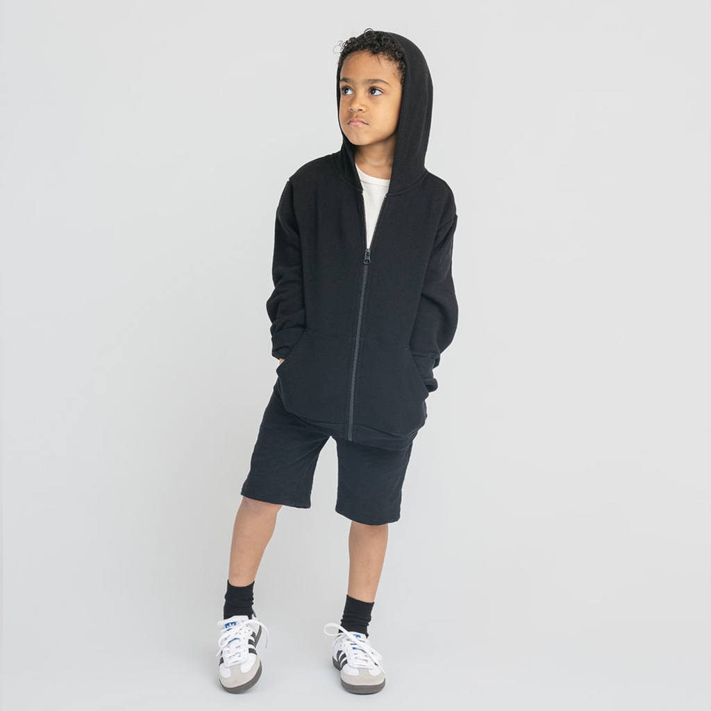 Cozy Hoodie - Hoodies - Black - 6-12 months - mini mioche