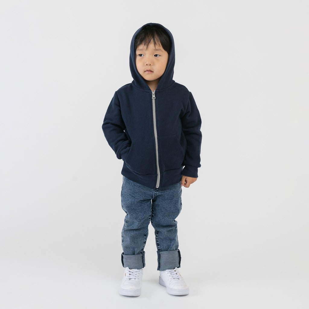 Cozy Hoodie - Hoodies - Navy - 6-12 months - mini mioche