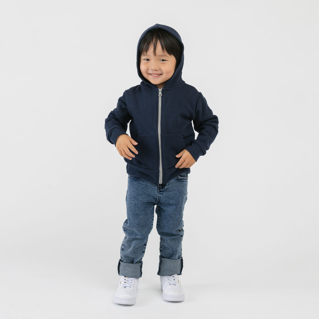 Cozy Hoodie - Hoodies - Navy - 6-12 months - mini mioche