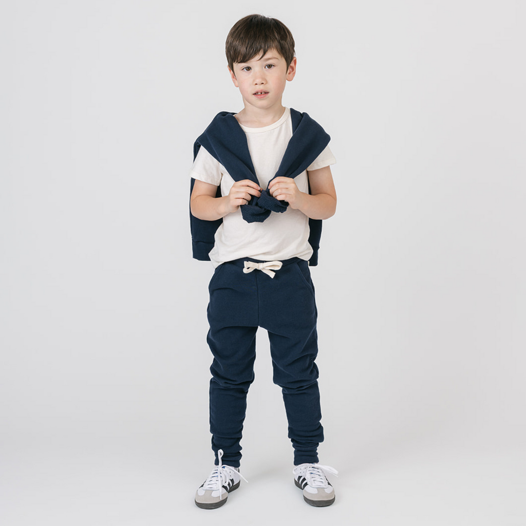 Cozy Pullover - Sweatshirts - Navy - 12-18 months - mini mioche