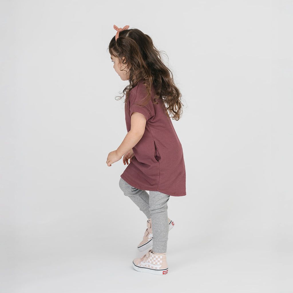 Dreamy Slim Pant - Leggings - Heather Grey - 0-3 months - mini mioche