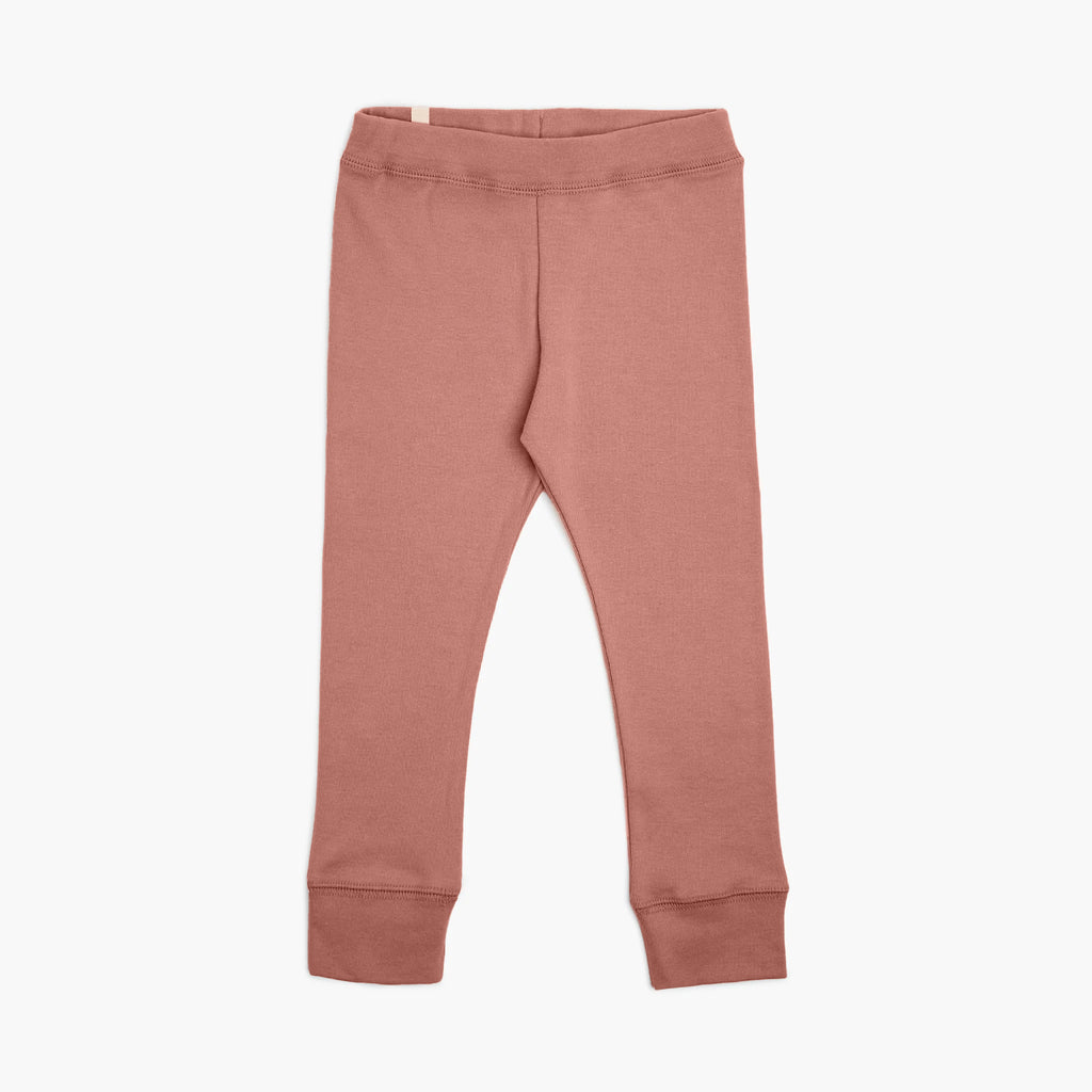 Dreamy Slim Pant - Leggings - Clay - 0-3 months - mini mioche