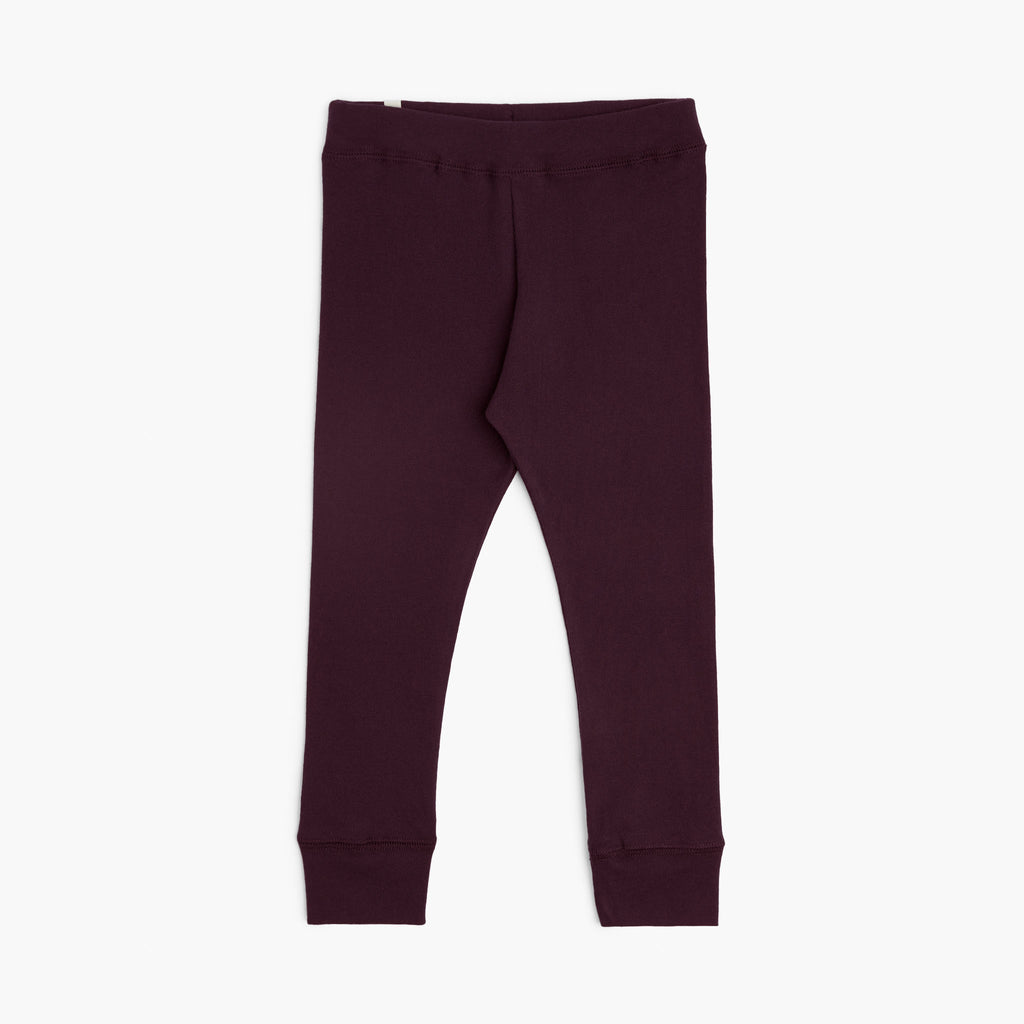 Dreamy Slim Pant - Leggings - Cranberry - 0-3 months - mini mioche