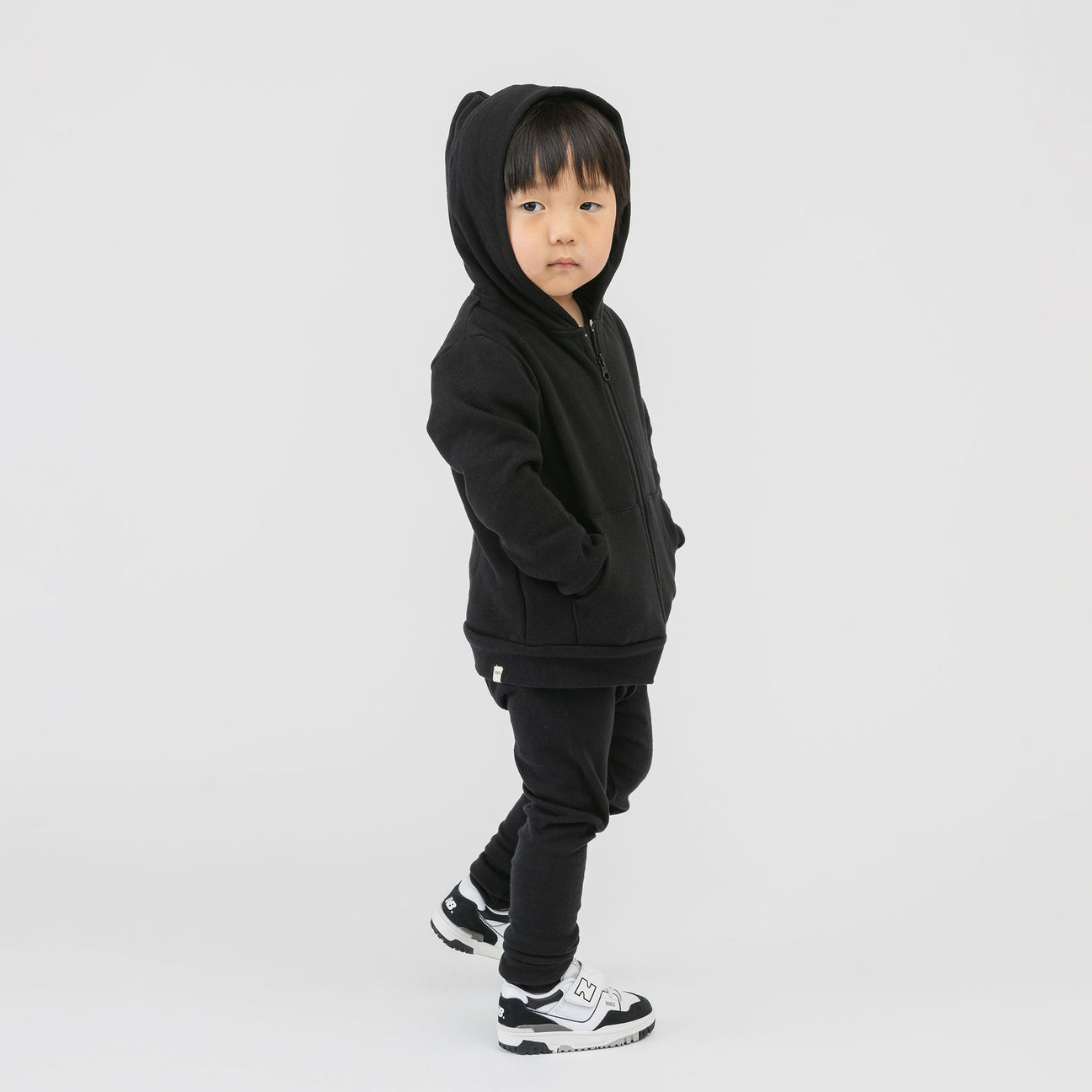 Dreamy Slim Pant - Leggings - Black - 0-3 months - mini mioche