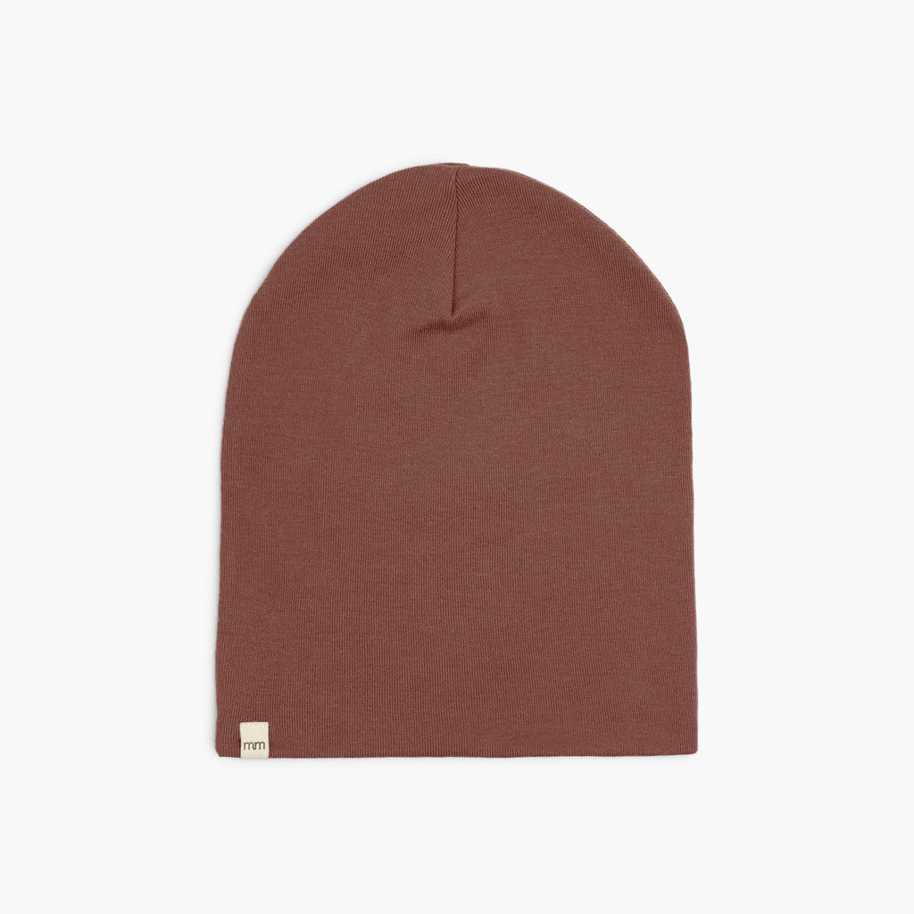 Dreamy Slouchy Beanie - Hats - Brick - 0-12 - mini mioche