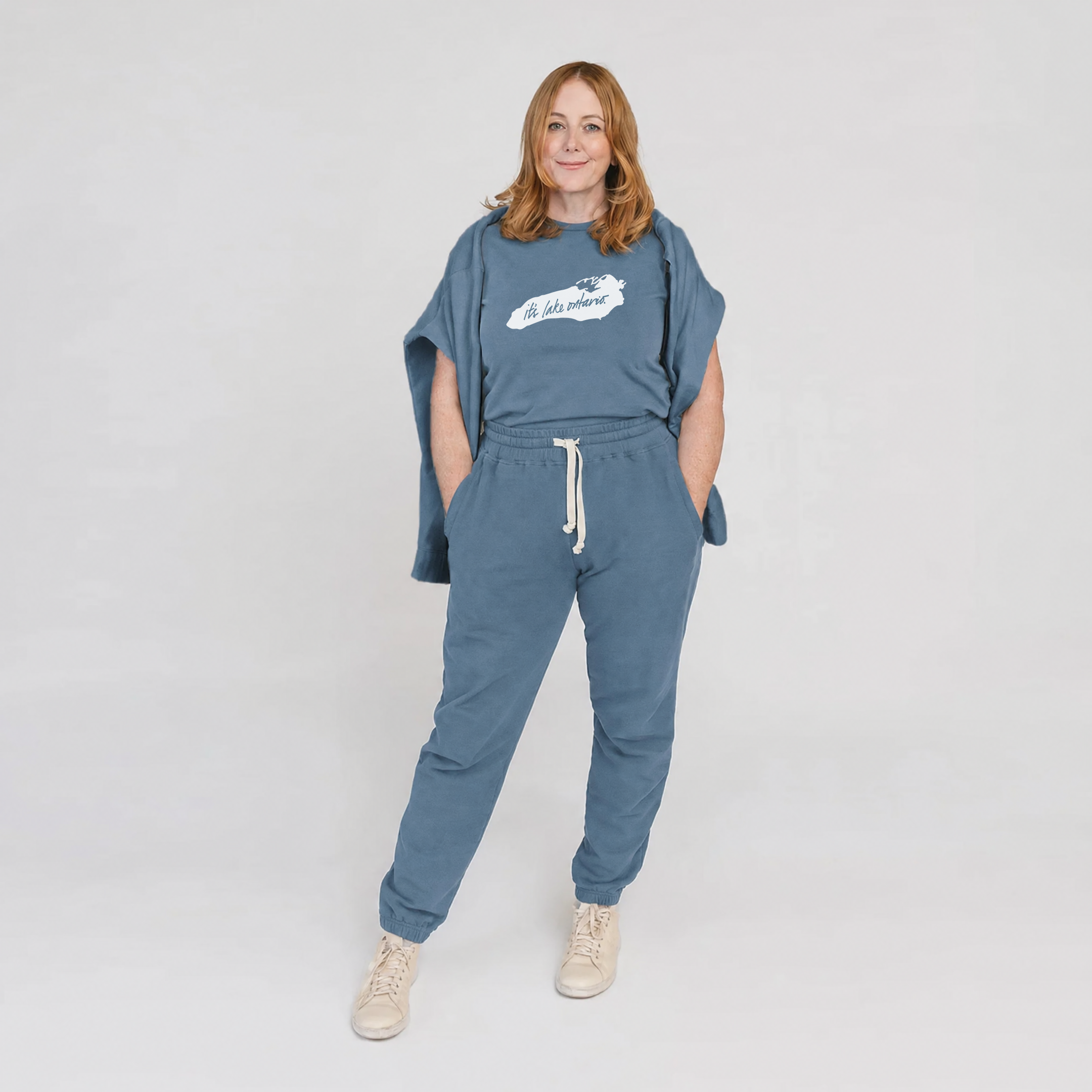 It's Lake Ontario Adult Cloud Tee