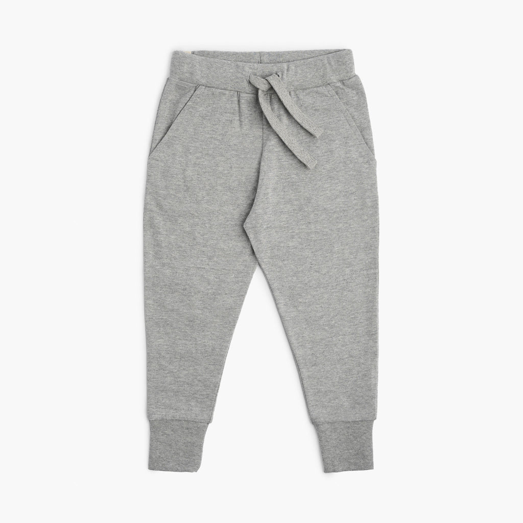 Cloud Skinny Sweats - Sweatpants - Heather Grey - 3-6 months - mini mioche