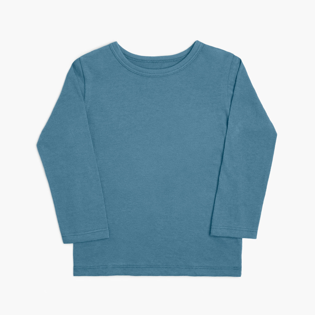 Cloud Long Sleeve Tee - Long Sleeve Tees - River - 1/2 years - mini mioche