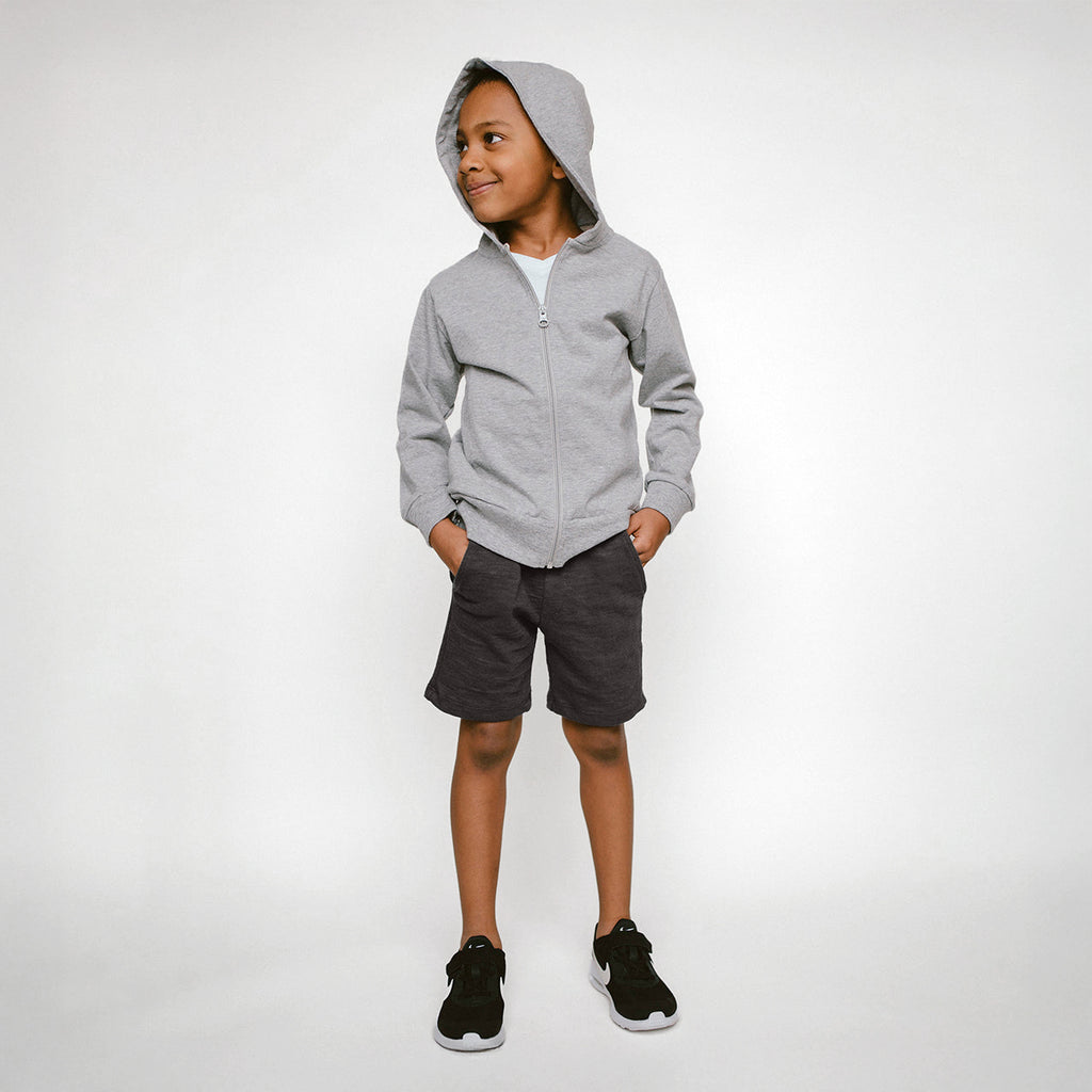 Mod Bermuda Shorts - Shorts - Charcoal - 1/2 years - mini mioche