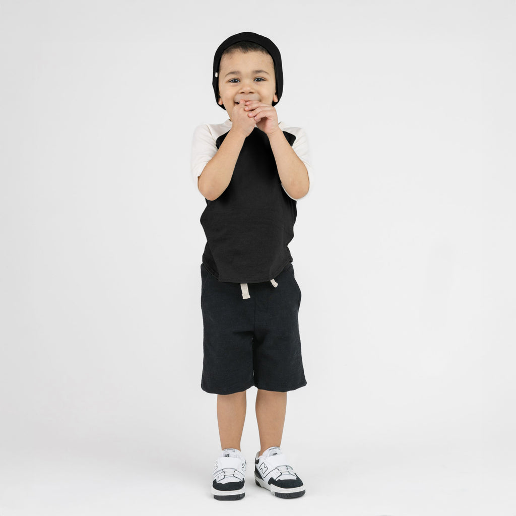 Mod Bermuda Shorts - Shorts - Black - 1/2 years - mini mioche