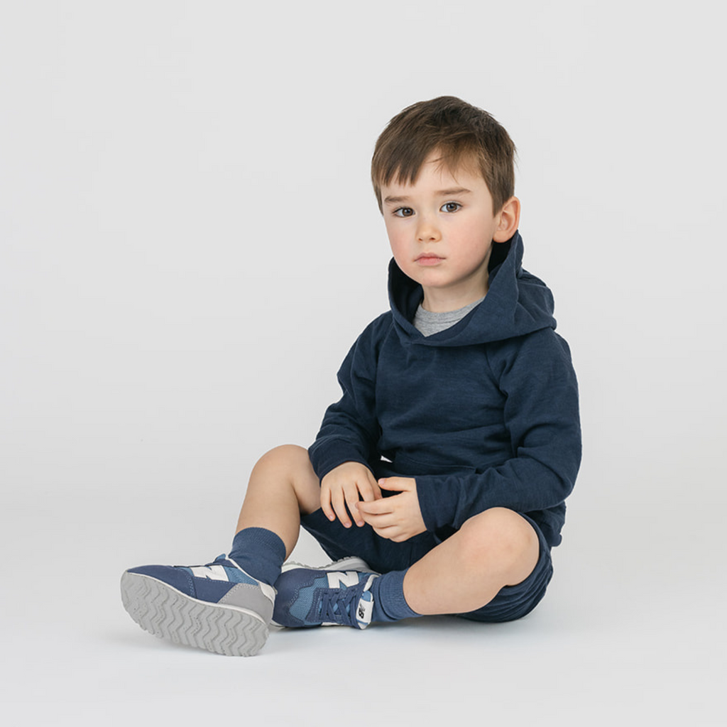 Mod Bermuda Shorts - Shorts - Navy - 1/2 years - mini mioche