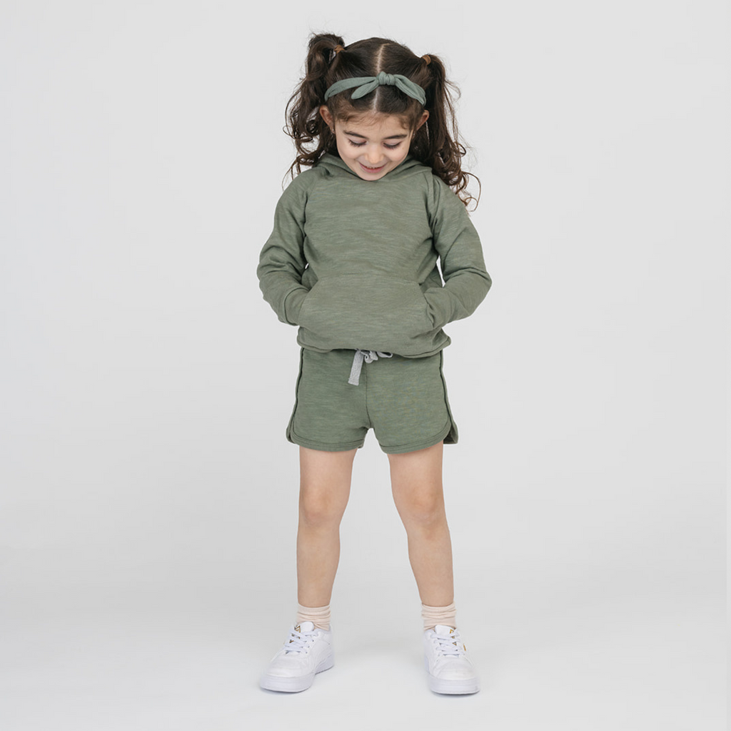 Mod Hoodie - Hoodie - Thyme - 1/2 years - mini mioche