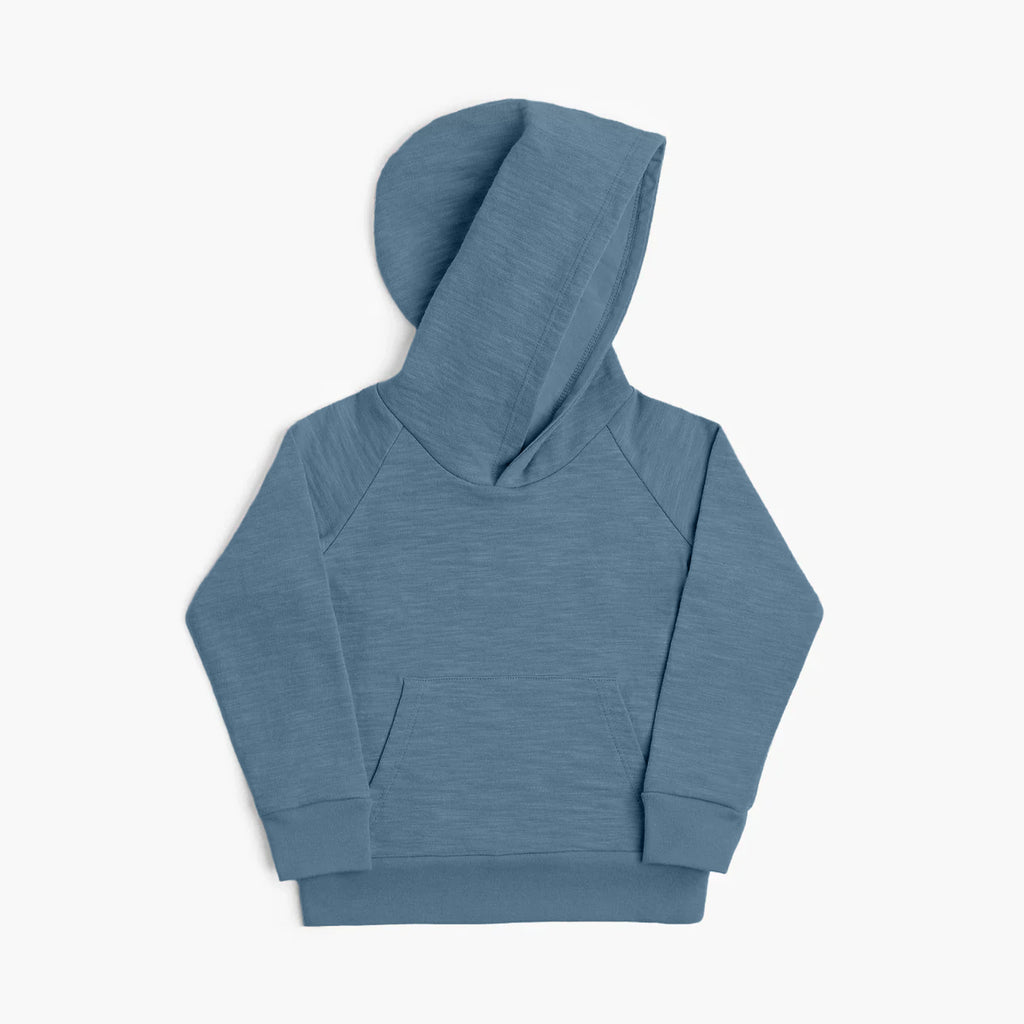 Organic Cotton Kids Hoodies - Mod Hoodie - River - Children’s and Toddler Hoodie -Made in Canada - mini mioche