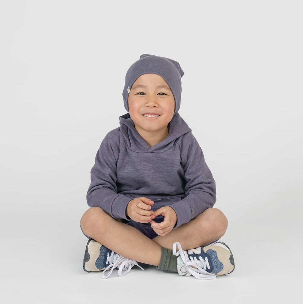 Mod Hoodie - Hoodie - Vintage Plum - 1/2 years - mini mioche