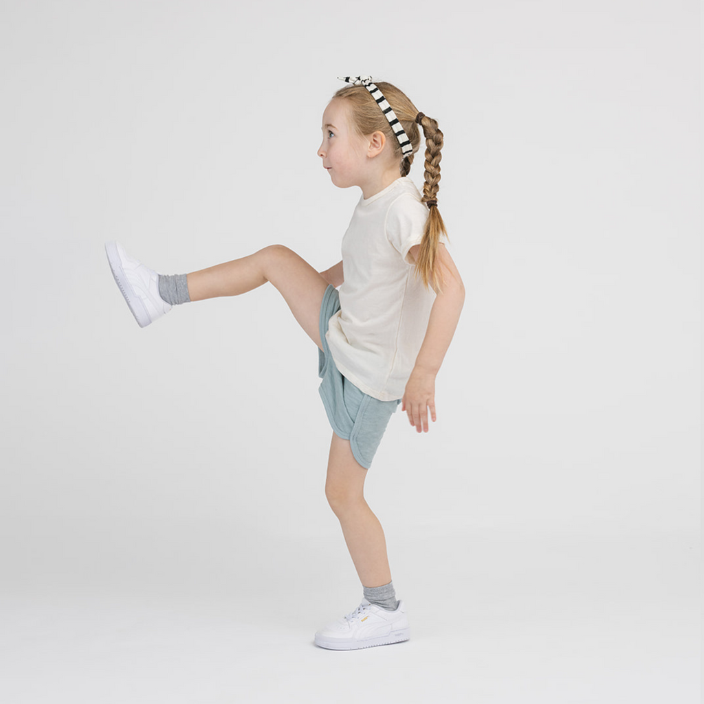 Mod Play Short - Shorts - Sky - 1/2 years - mini mioche