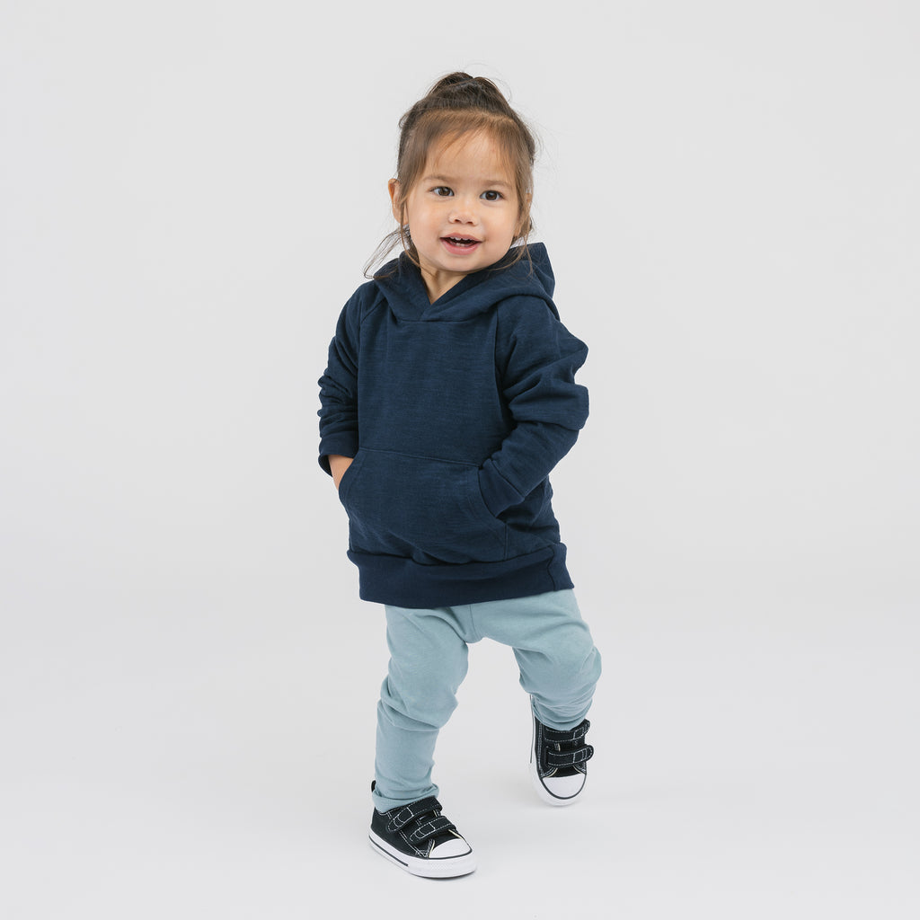 Mod Hoodie - Hoodie - Navy - 1/2 years - mini mioche