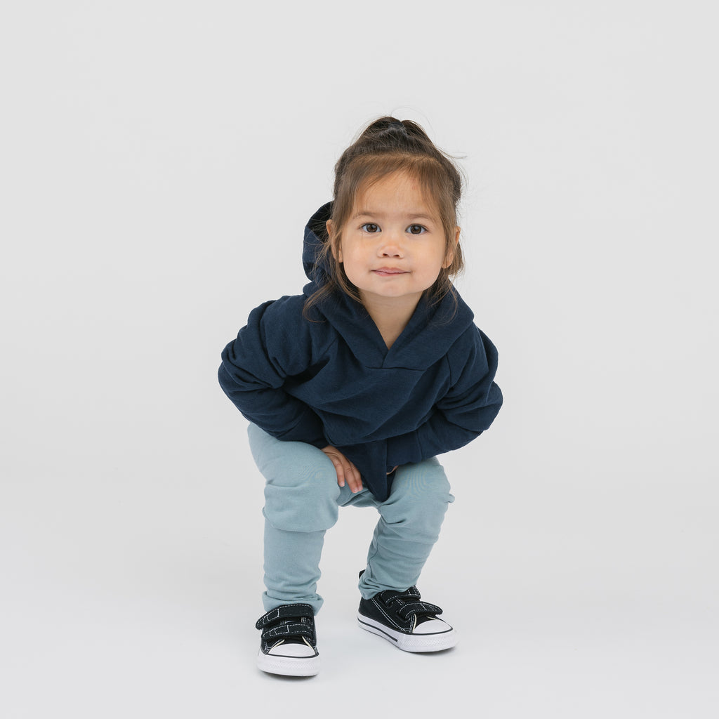 Mod Hoodie - Hoodie - Navy - 1/2 years - mini mioche