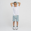 Mod Slouchy Shorts - Shorts - Sky - 3-6 months - mini mioche