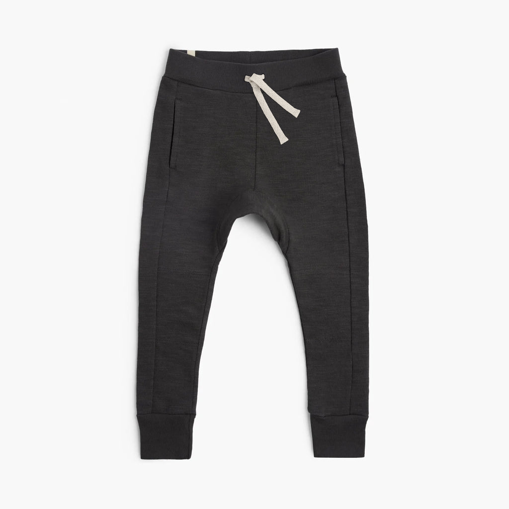 Mod Joggers - Sweatpants - Black - 1/2 years - mini mioche