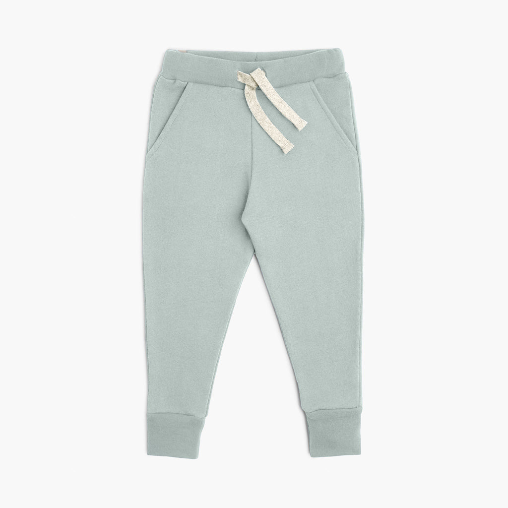 Plush Skinny Sweats - Sweatpants - Clay - 6-12 months - mini mioche