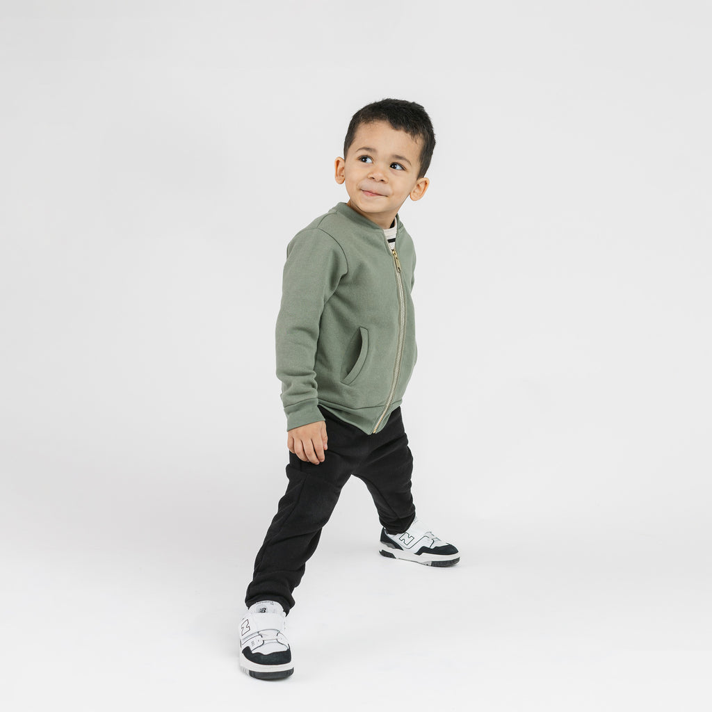 Varsity Bomber - Jackets - Thyme - 1/2 years - mini mioche