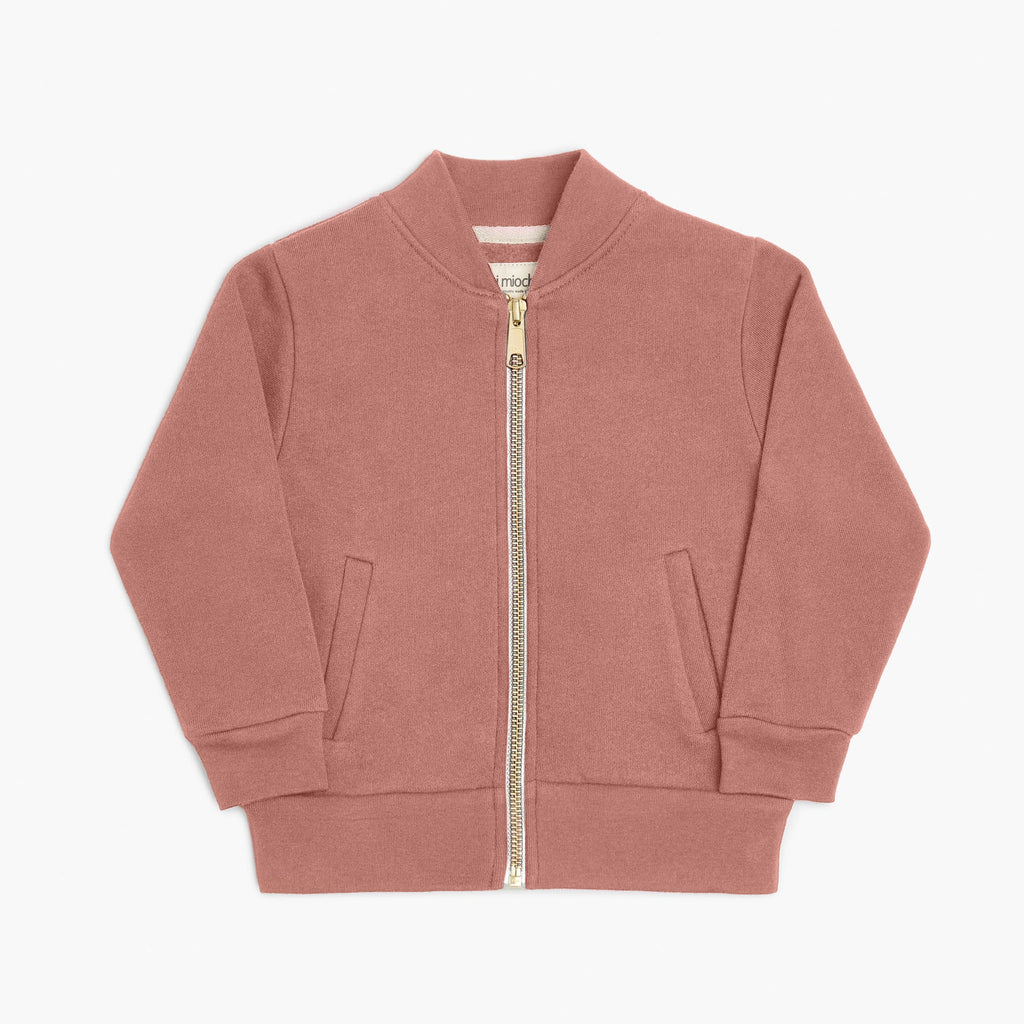 Varsity Bomber - Jackets - Clay - 1/2 years - mini mioche