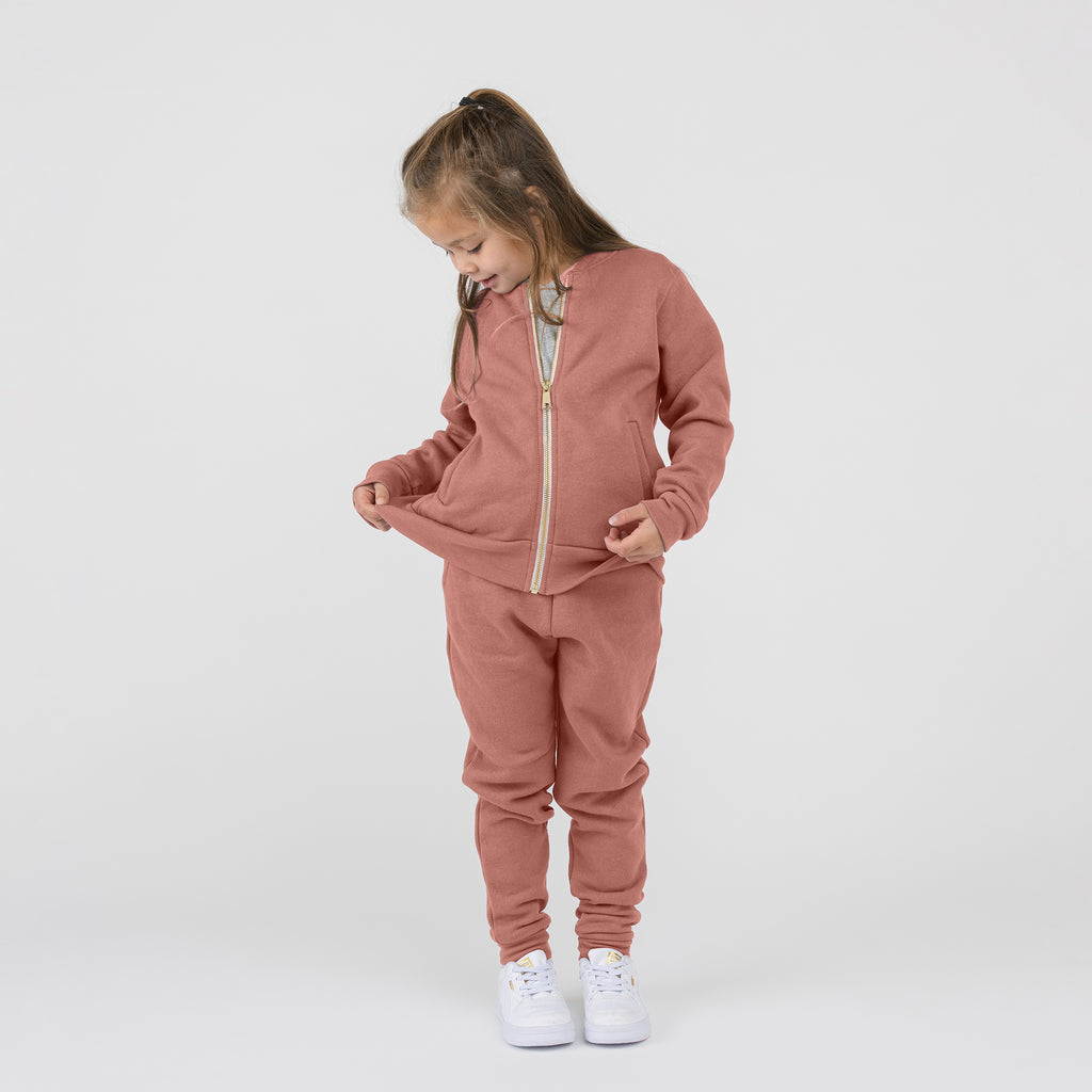 Varsity Bomber - Jackets - Clay - 1/2 years - mini mioche