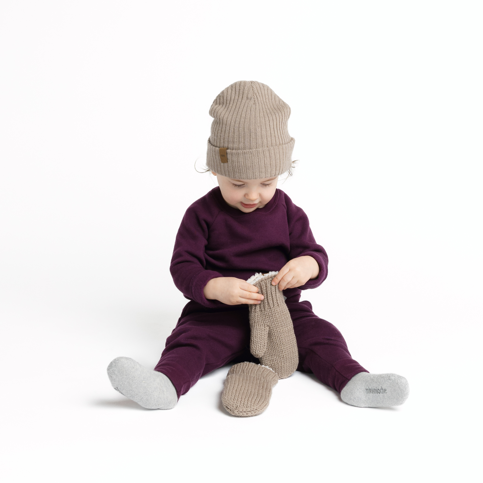 Baby + Kids Organic Knit Accessories | The Rib Toque | mini mioche